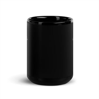 The "Elegant Moments" Black Glossy Mug iAngelArt Mugs
