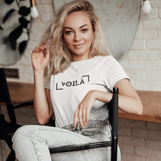 Voilà Women's short sleeve t-shirt iAngelArt Shirts & Tops