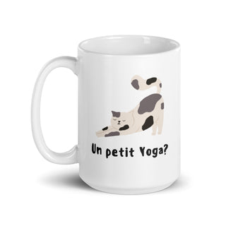 Yoga Paws Ceramic Mug iAngelArt Mugs