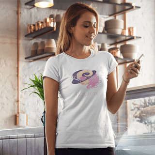 Bélier Girl: Embrace Your Inner Fire with this Stylish T-Shirt, Women's short sleeve t-shirt iAngelArt Global Shirts & Tops