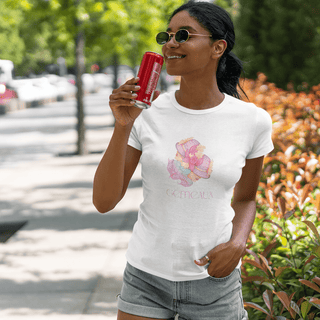 Gémeaux girl - Gemini girl in French Women's Relaxed T-Shirt iAngelArt Global Shirts & Tops
