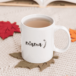 "Love You Mom" Ceramic Mug iAngelArt Mugs
