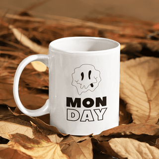"Monday Morning Smiles Mug" iAngelArt Global Mugs