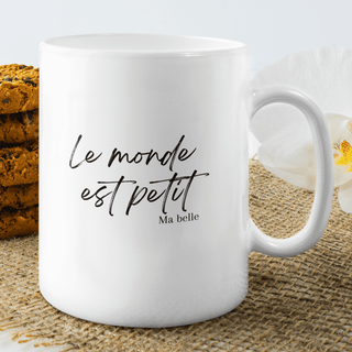 "The Petite World" French Ceramic Mug iAngelArt Mugs